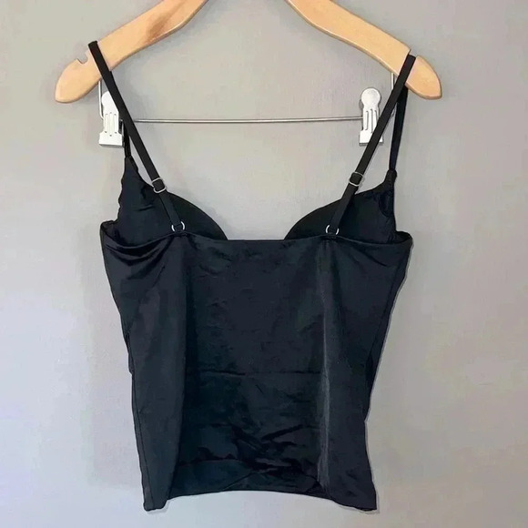 Andie Swim Canary Tank Swim Top in Black Size Small - Picture 3 of 6